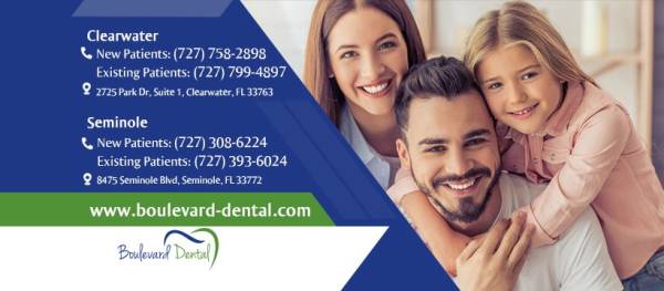 Dentist Clearwater and Seminole FL – Boulevard Dental – Cover